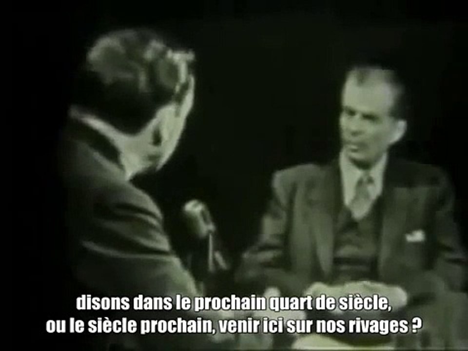 Aldous Huxley Interview 18 Mai 1958