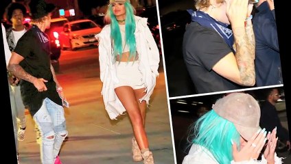 Justin Bieber-FUCKS-Kylie Jenner at Coachella Its Very Hot Day 2015