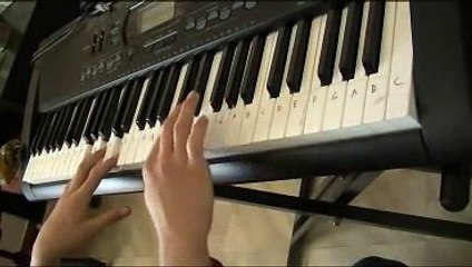 How to play Lost theme on piano/keyboard by Georgios