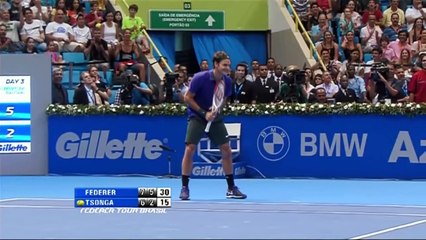 Roger Federer - Top 10 Exhibition Points