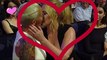 Amber Rose-Kissing-Amy Schumer Hot Kissing Day At MTV Movie Awards 2015