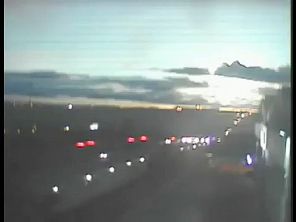 Meteor in Midrand, South Africa (Both Angles)