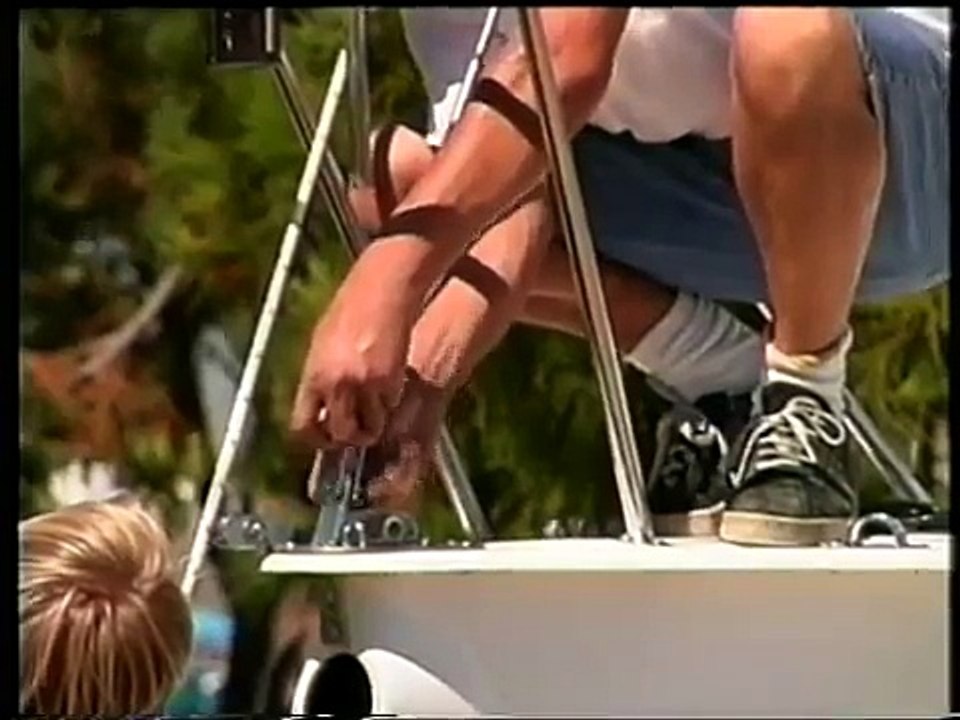 Corsair Marine - Trailer to Sailor. Putting the trimaran into the water.