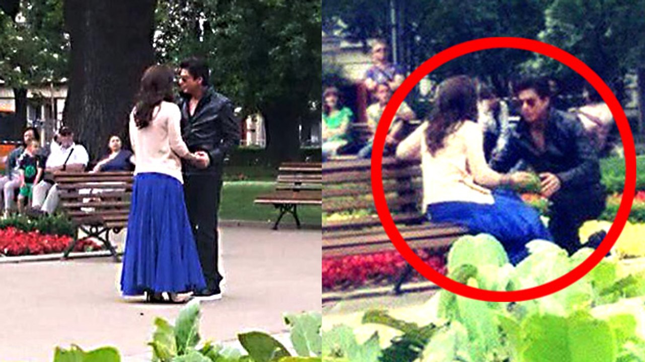 Shahrukh-Kajol ROMANCE On 'Dilwale' Sets