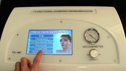 SE M06 Diamond Microdermabrasion Vacuum Pump Checking - The SPA elf
