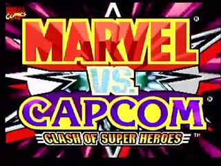 Marvel vs Capcom Opening Intro.