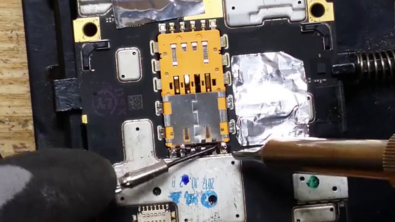 BlackBerry 9900 (블랙베리 9900) Usim sim socket Repair(Replacement)