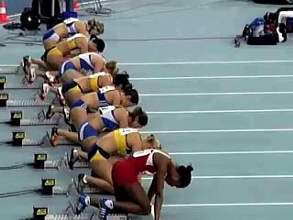 the biggest sprint talent - Sina Schielke -wins German Indoor Championships