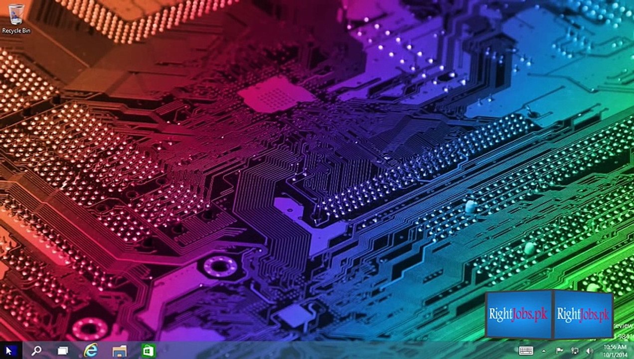 introduction and  interface of Windows 10