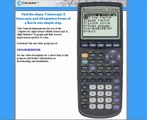 TI-83 Plus - Slope, Y Intercept, X Intercept, Standard Form, Point Intercept Equations of a Line