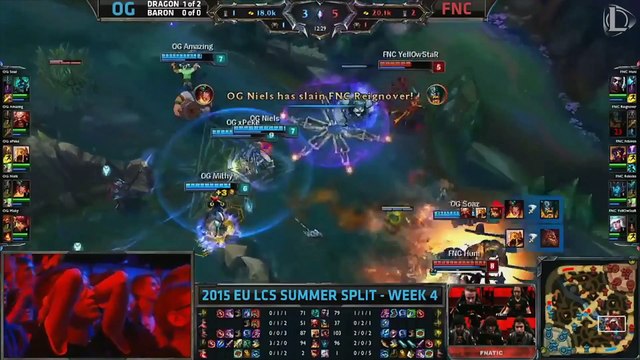 Move du jour #96 Fnatic vs Origen - League of Legends