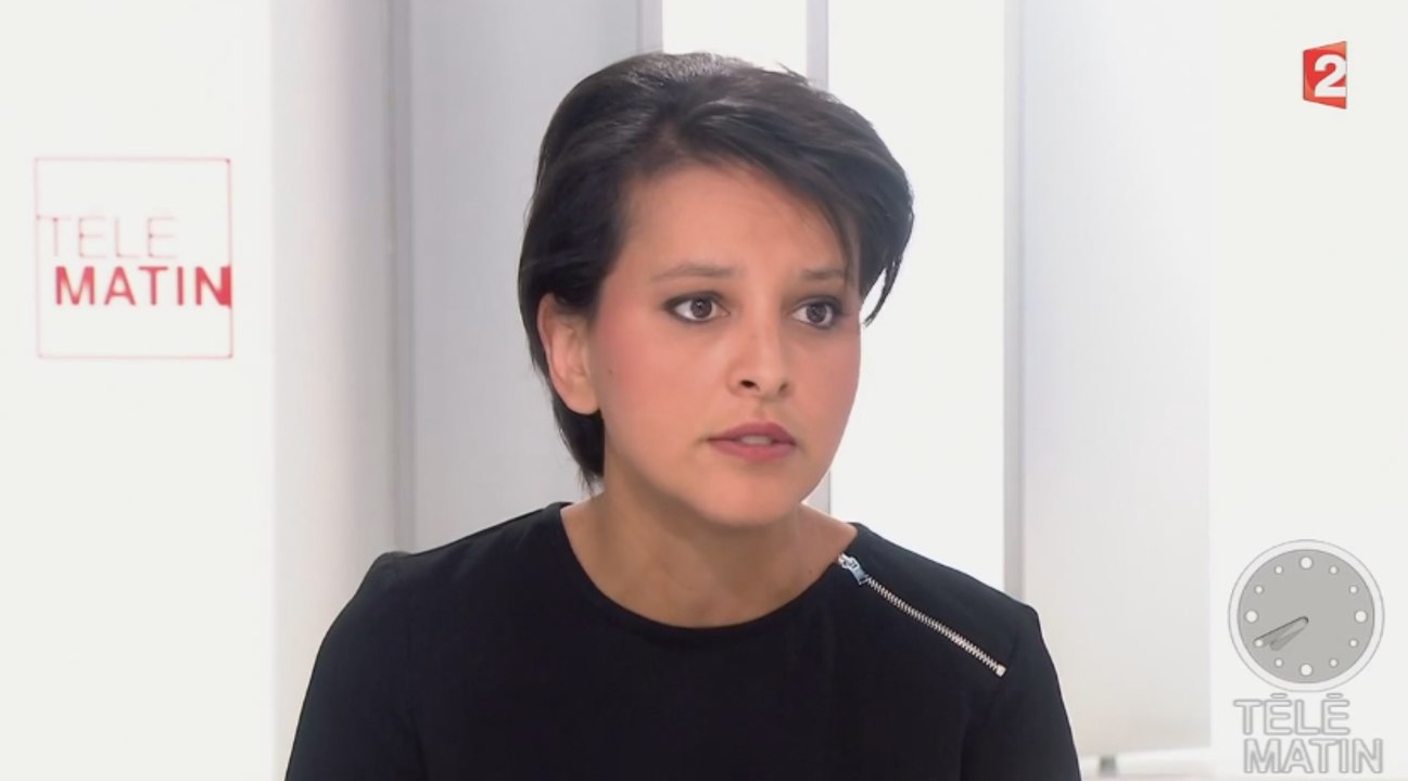 Najat Vallaud-Belkacem, «pas satisfaite» du taux de réussite des bac pro dans l’enseignement supérieur