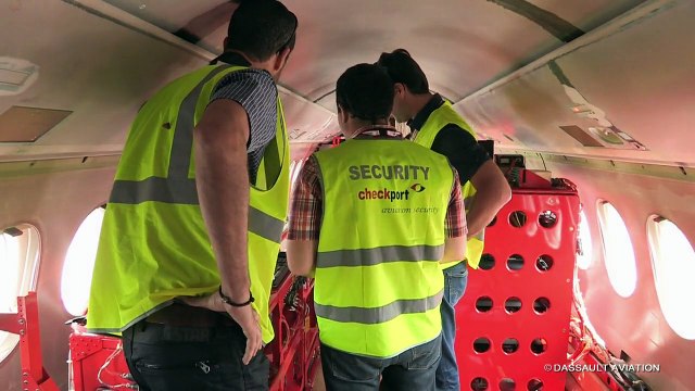 Les coulisses du Falcon 8X - Bourget 2015 - Dassault Aviation