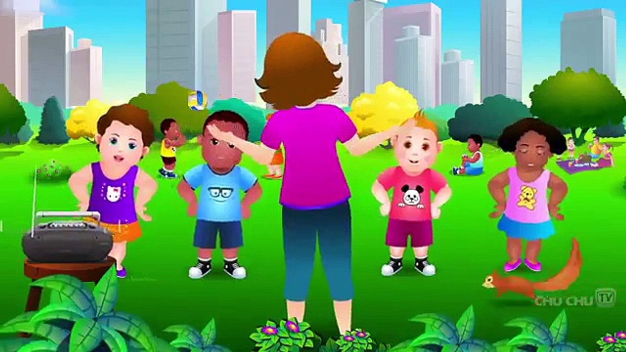 Head Shoulder  Knees  And  Toes - Children Song