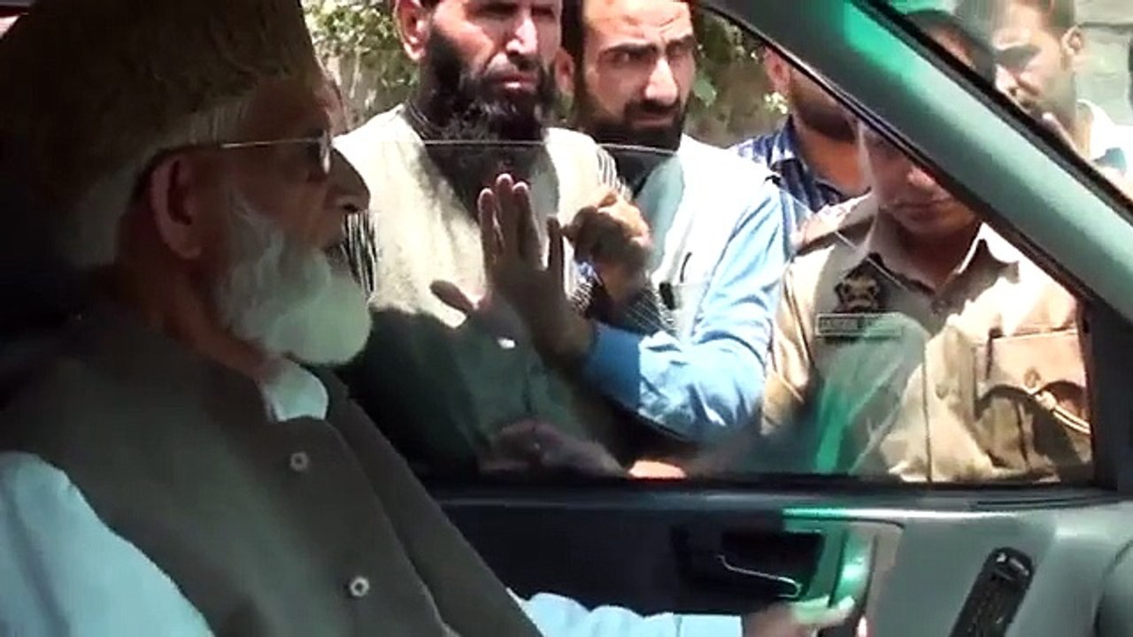 Syed Ali Geelani Arrested