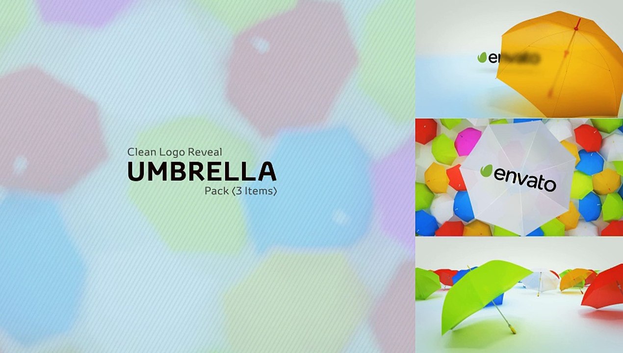 AFTER EFFECTS LOGO STING - Beautiful and Positive AE Template "Umbrella" (VIDEOHIVE)