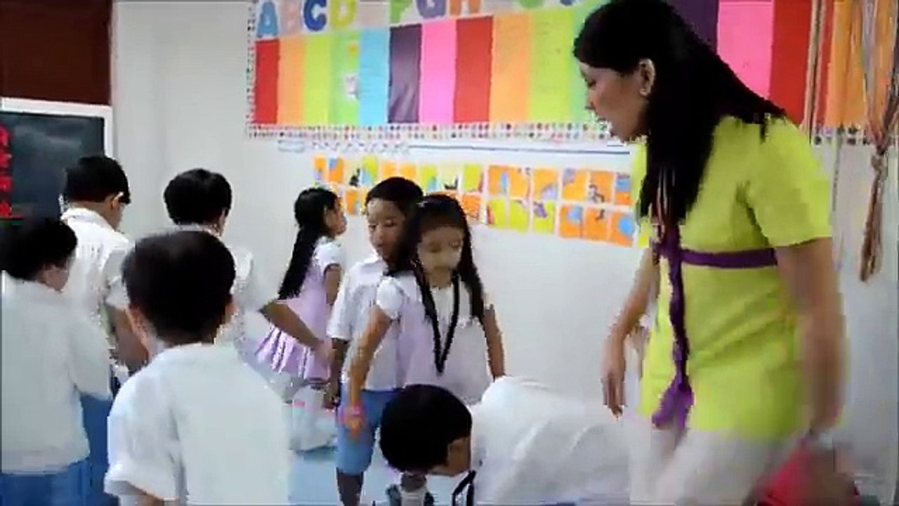 Demo Teaching in Kinder Class
