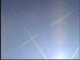 CHEMTRAILS AEROSOL SPRAYING OFF / ON - CHEMTRAILS ARE REAL 100%
