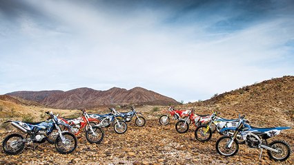 2015 250cc Four-Stroke Off-Road Comparison
