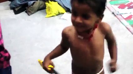 children funny dance video clip