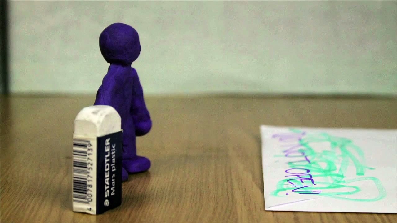'Do Not Open' - short stop-motion animation (BTEC Level 3 Creative Media Production Year 2)