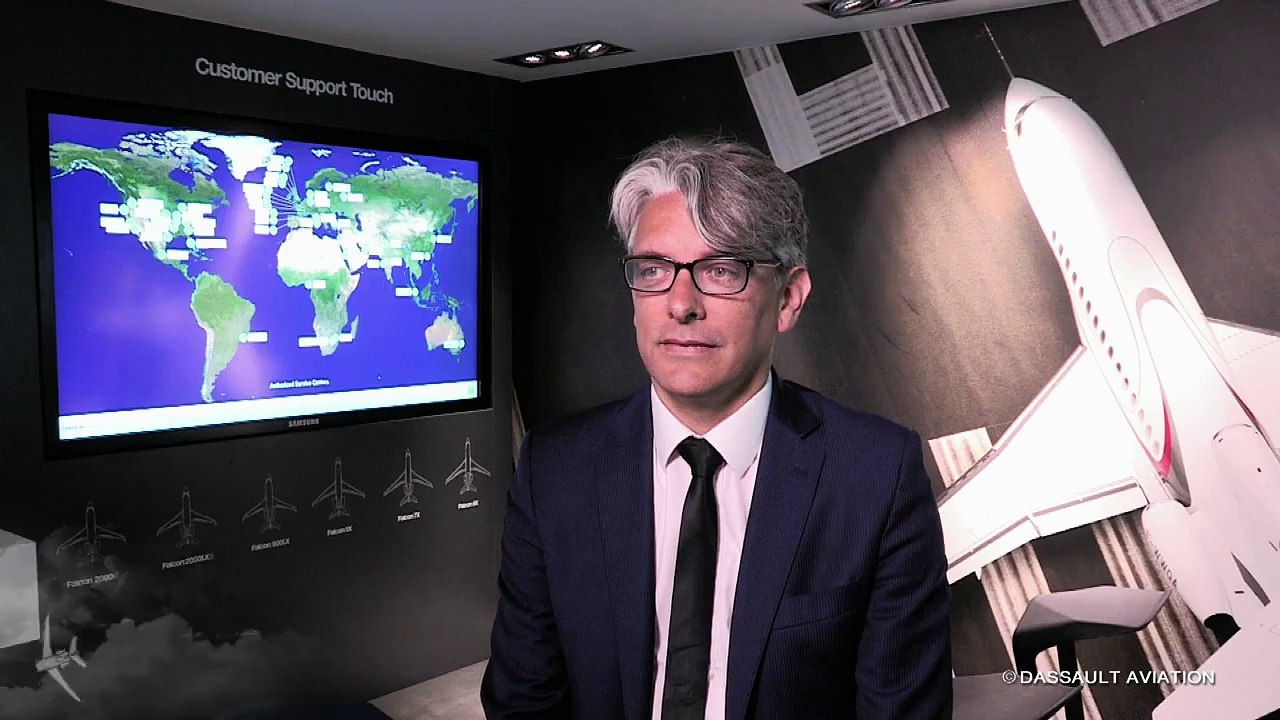 Le réseau Dassault Aircraft Service - Bourget 2015 - Dassault Aviation