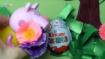 Свинка Пеппа и Киндер Сюрприз Мультфильмы для Детей Peppa Pig Peppa Wutz Kinder Surprise Eggs