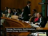 Senator Burr Speaks with Dr. Stephen Chu at Confirmation Hearing