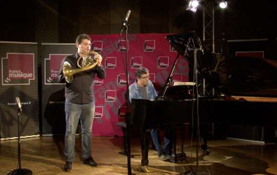 Schumann : Adagio de l'Opus 70 pour cor et piano, par David Guerrier et Eric Lesage | Le live de la matinale