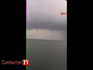 İzmir'de çifte hortum sürprizi