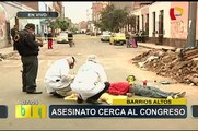 Cercado de Lima: desconocido asesinó de varios disparos a hombre cerca al Congreso