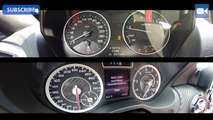 BMW M235i vs Mercedes A45 AMG 0-240 km/h Acceleration BATTLE