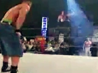 WWE Brock Lesnar VS Roman Reighs VS Jhon Cena