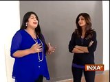 Shilpa Shetty sharing Yoga Postures & benefits of Yoga