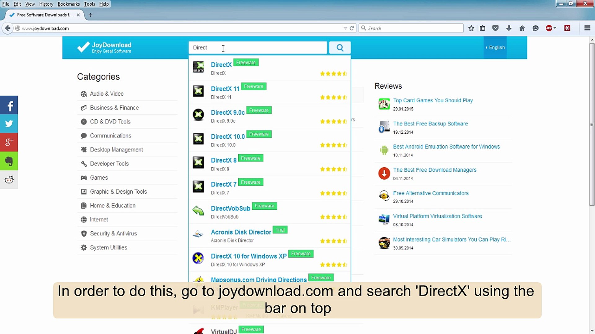 How to download DirectX 11