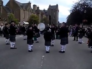 Dornoch, Scotland bagpipes