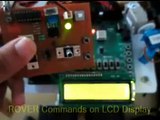 VHDL & FPGA Project : WIRELESS RF CONTROLLED LAND ROVER WITH COMMANDS ON LCD DISPLAY.mpg