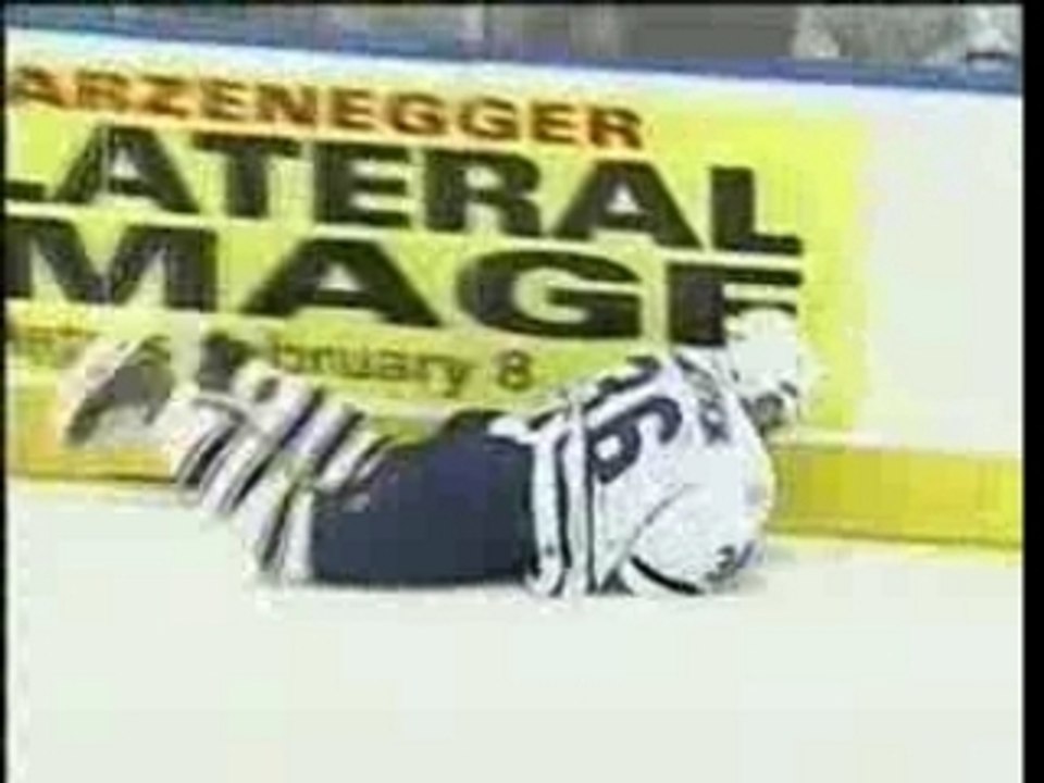 NHL hockey highlight checks