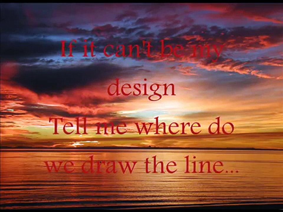 Poets Of The Fall-Where Do We Draw The Line Lyrics