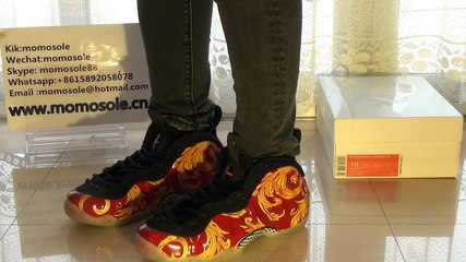 Toe  Nike Air Foamposite One Supreme