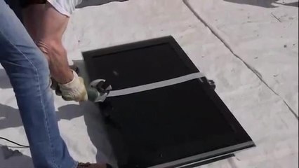 Man spites ex-wife by literally cutting their possessions in half