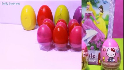 Kinder Surprise Eggs Play Doh, Barbie Peppa Pig Disney Pixar Cars 2, Talking Tom Angry Bir