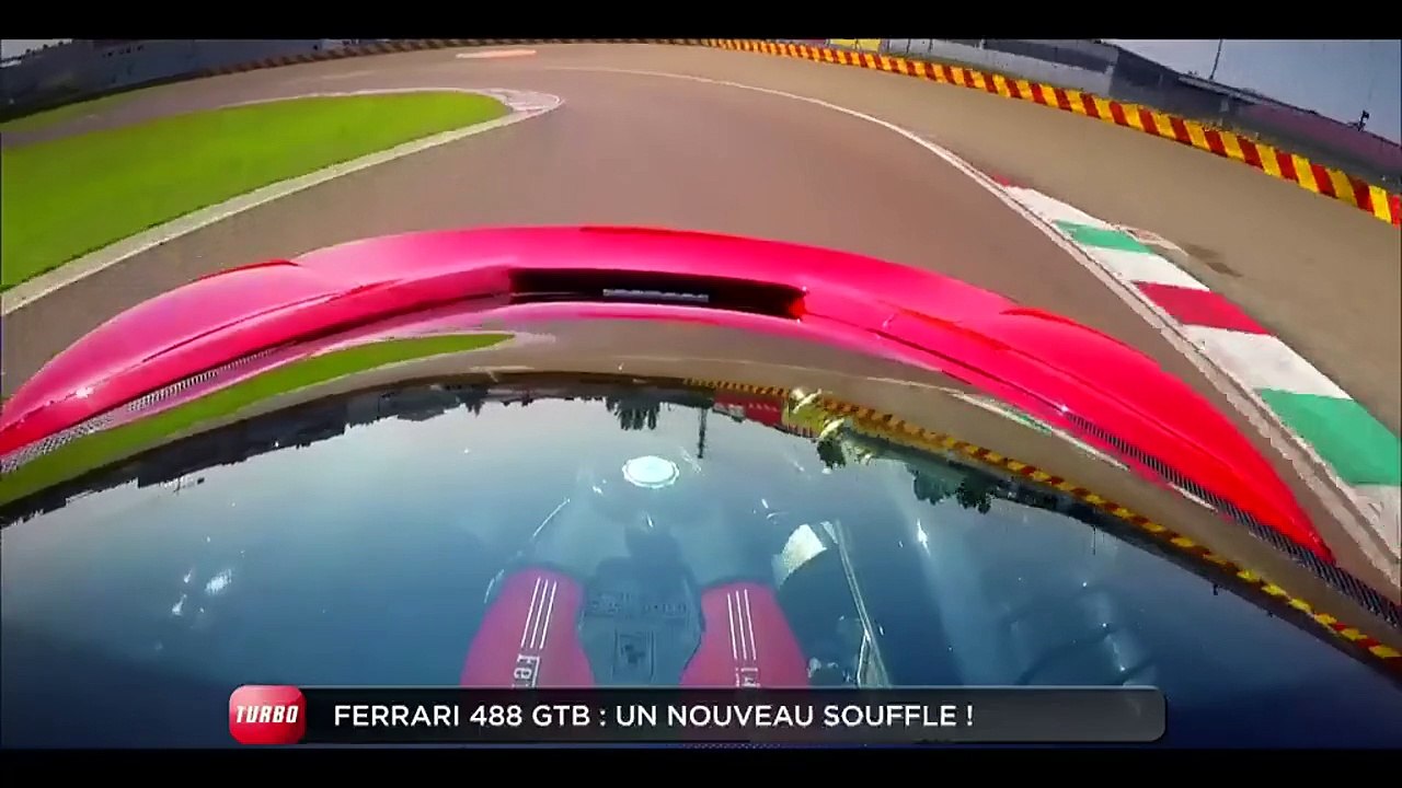 Essai : Ferrari 488 GTB (Emission Turbo du 14/06/2015)