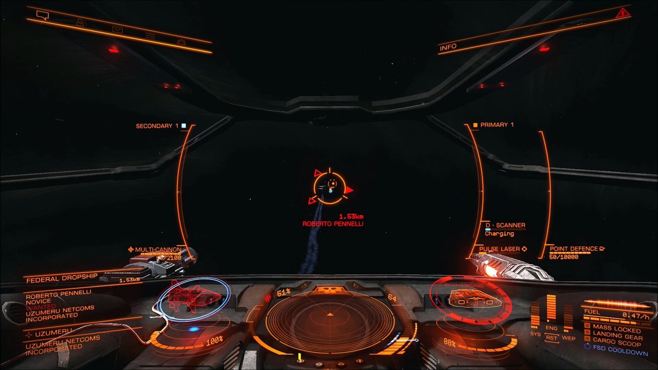 Elite Dangerous - Gameplay dans l'espace #2 (Xbox One)