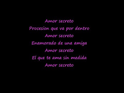 Los Ángeles de Charly - Amor Secreto (Letra)
