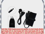 Dell Slim 130W Replacement AC Adapter for Dell Studio Model: Dell Studio XPS 13 Dell Studio