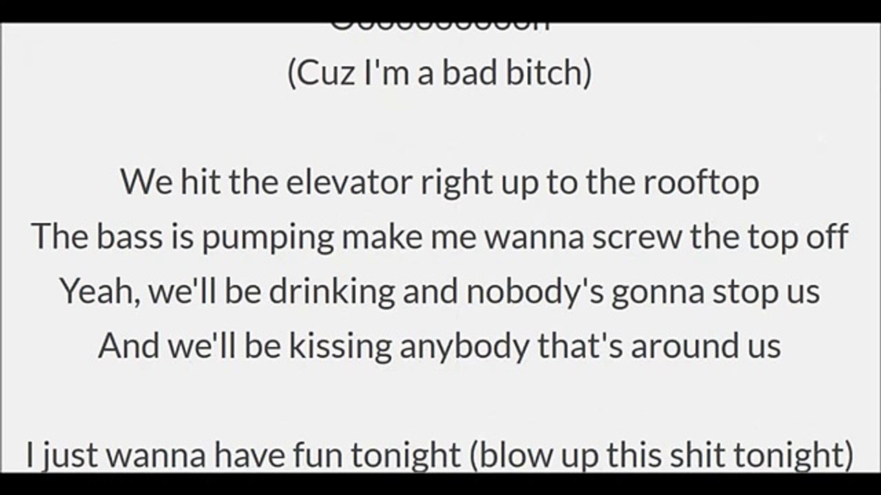 Madonna - Bitch I'm Madonna ft. Nicki Minaj Lyrics