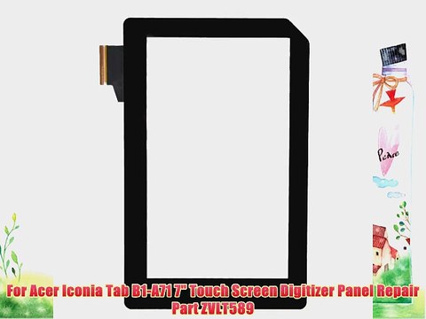 For Acer Iconia Tab B1-A71 7 Touch Screen Digitizer Panel Repair Part ZVLT589