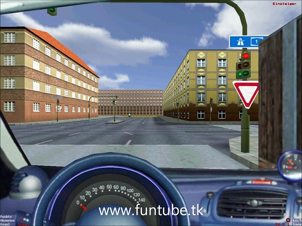 3D Fahrschule Führerschein Auto Fahrsimulator