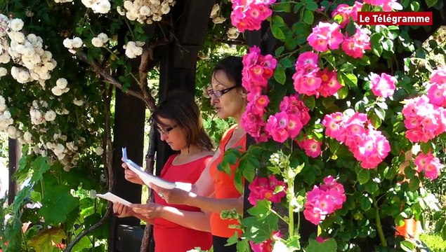 Quimper. Parenthèse ensoleillée dans le jardin du Prieuré